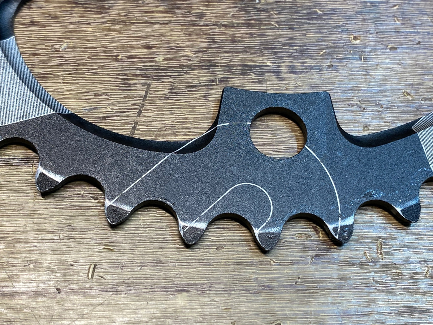 IS629 ライデア RIDEA 楕円 チェーンリング 52/36 4H シマノ対応