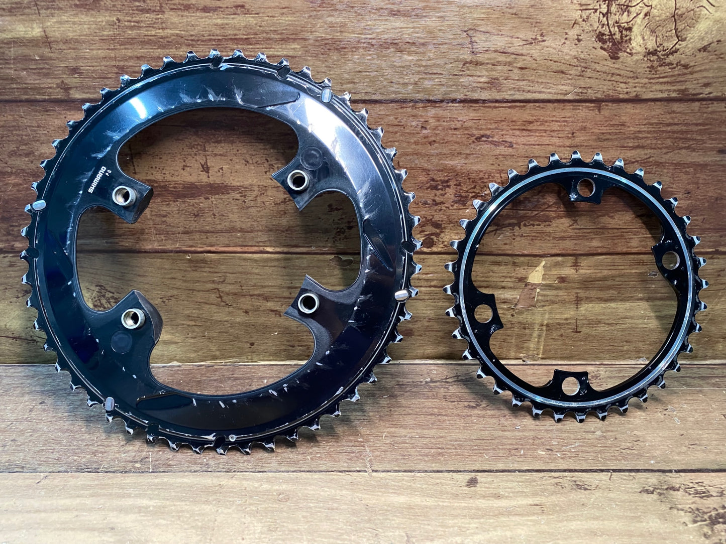 IM343 シマノ SHIMANO デュラエース Dura-Ace FC-R9100 52/36T チェーンリング PCD110