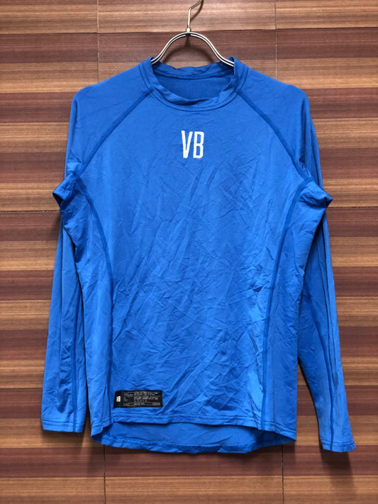 IO525 ヴェロビチ velobici COBALTO THERMAL BASE 長袖 ベースレイヤー インナー 青 5