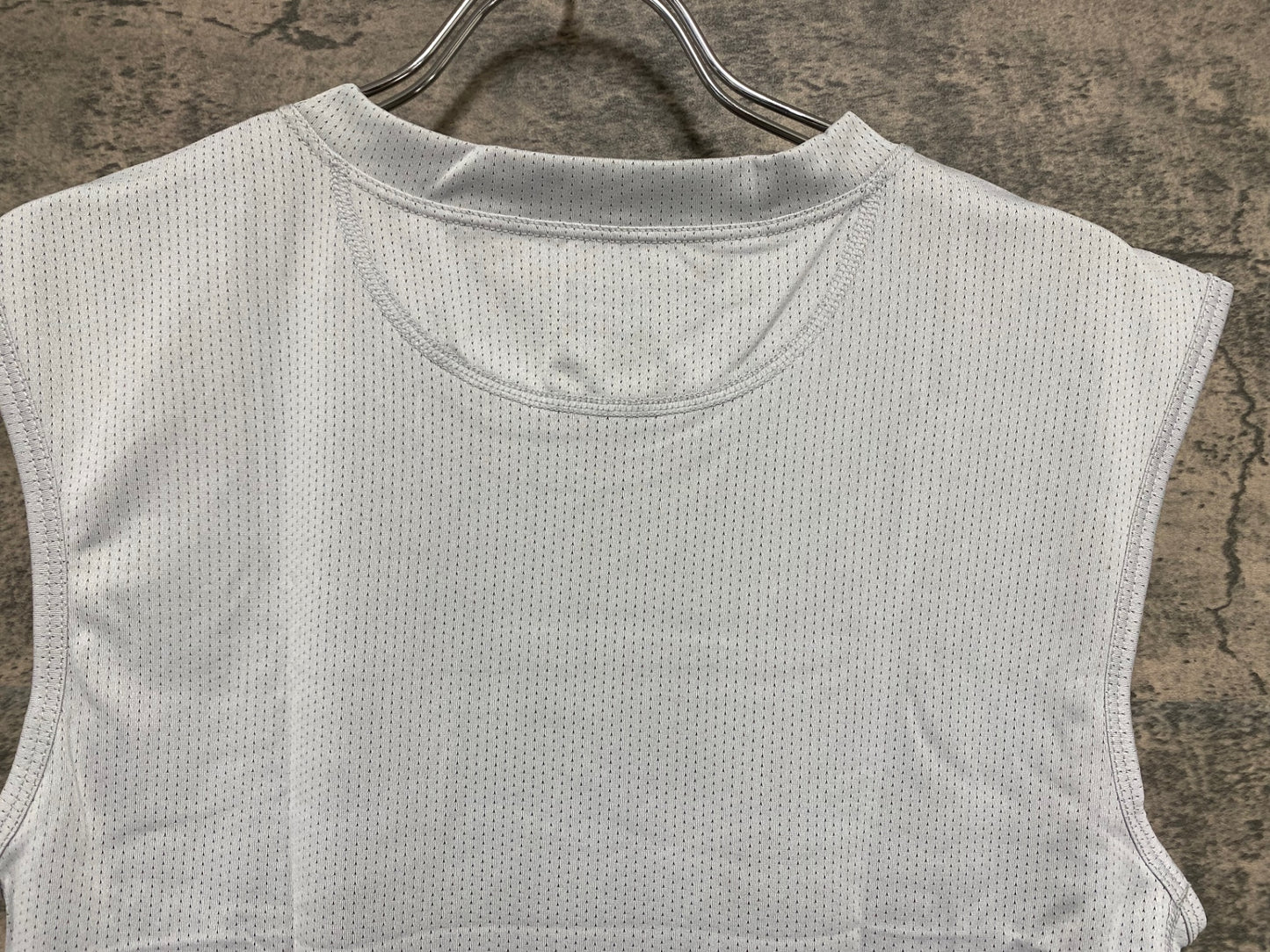 IV925 ジャイアント GIANT ノースリーブ べスレイヤー グレー L メッシュ