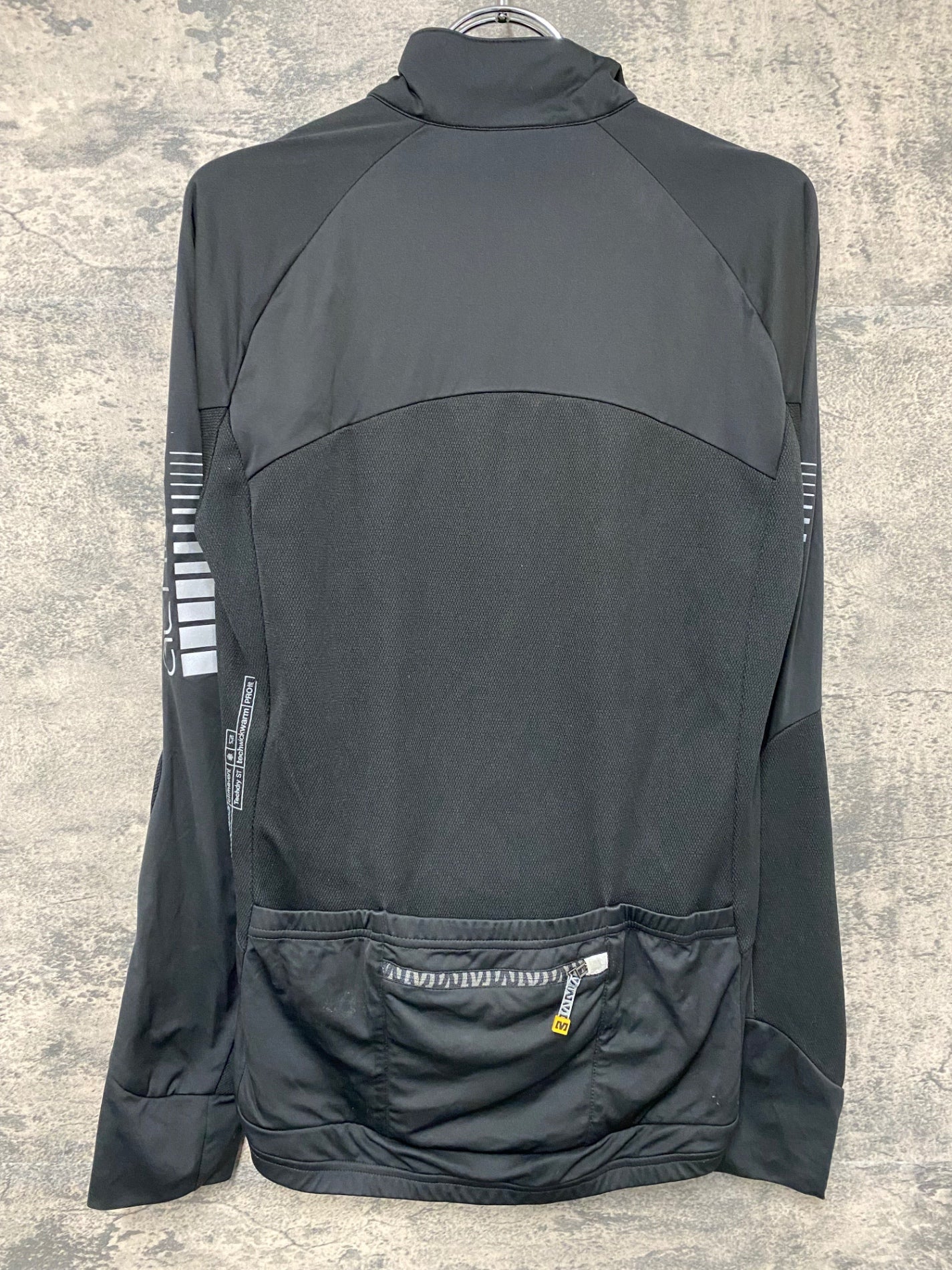 IZ549 マヴィック MAVIC 長袖サイクルジャージ 黒 M 擦れ