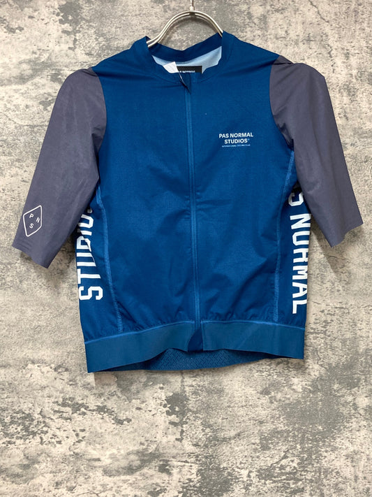 IU540 パスノーマルスタジオ PAS NORMAL STUDIOS 半袖 サイクルジャージ グリーン S