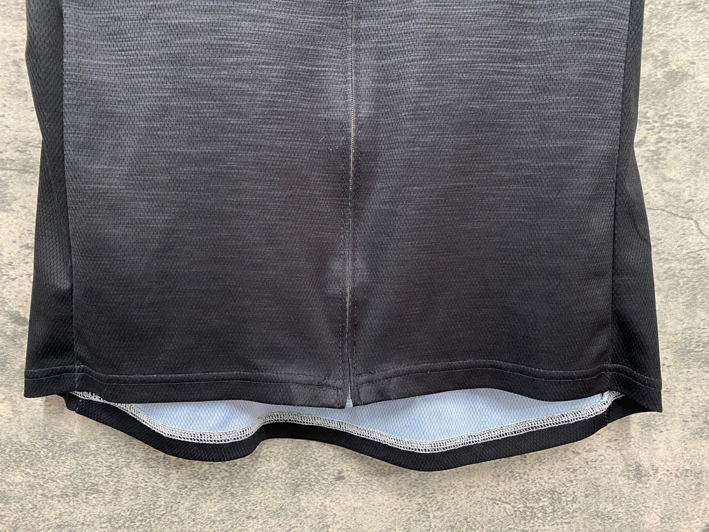 IU476 カペルミュール KAPELMUUR 半袖 サイクルジャージ 黒 グレー XL