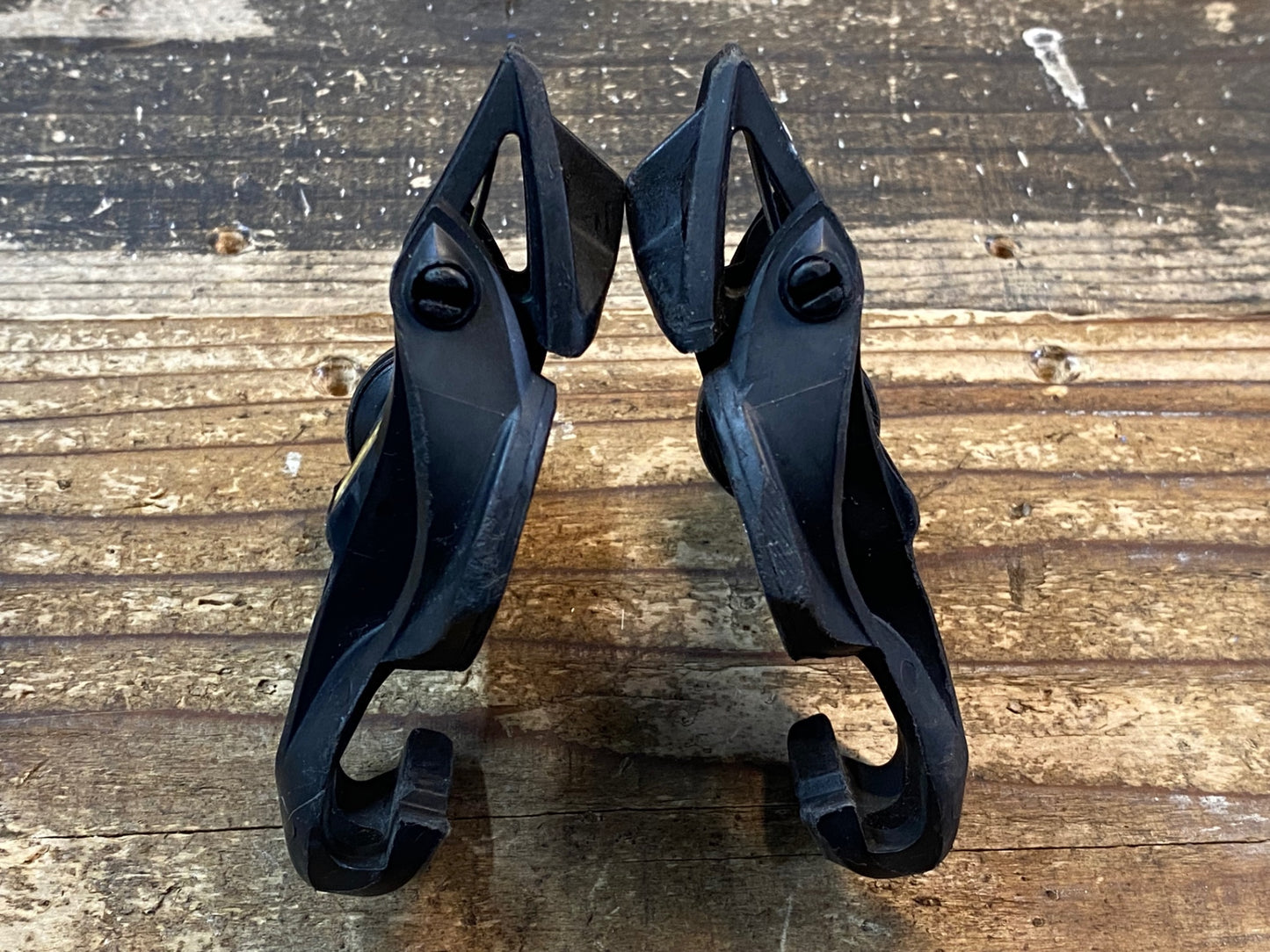 IU170 マビック MAVIC ZXELLIUM ELITE ビンディングペダル ※板バネひび割れ 軸回転抵抗大 ジャンク