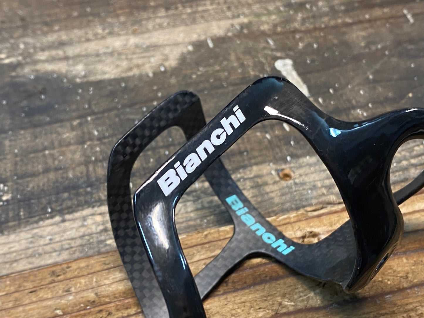 IS496 ビアンキ BIANCHI ボトルケージ カーボン 黒