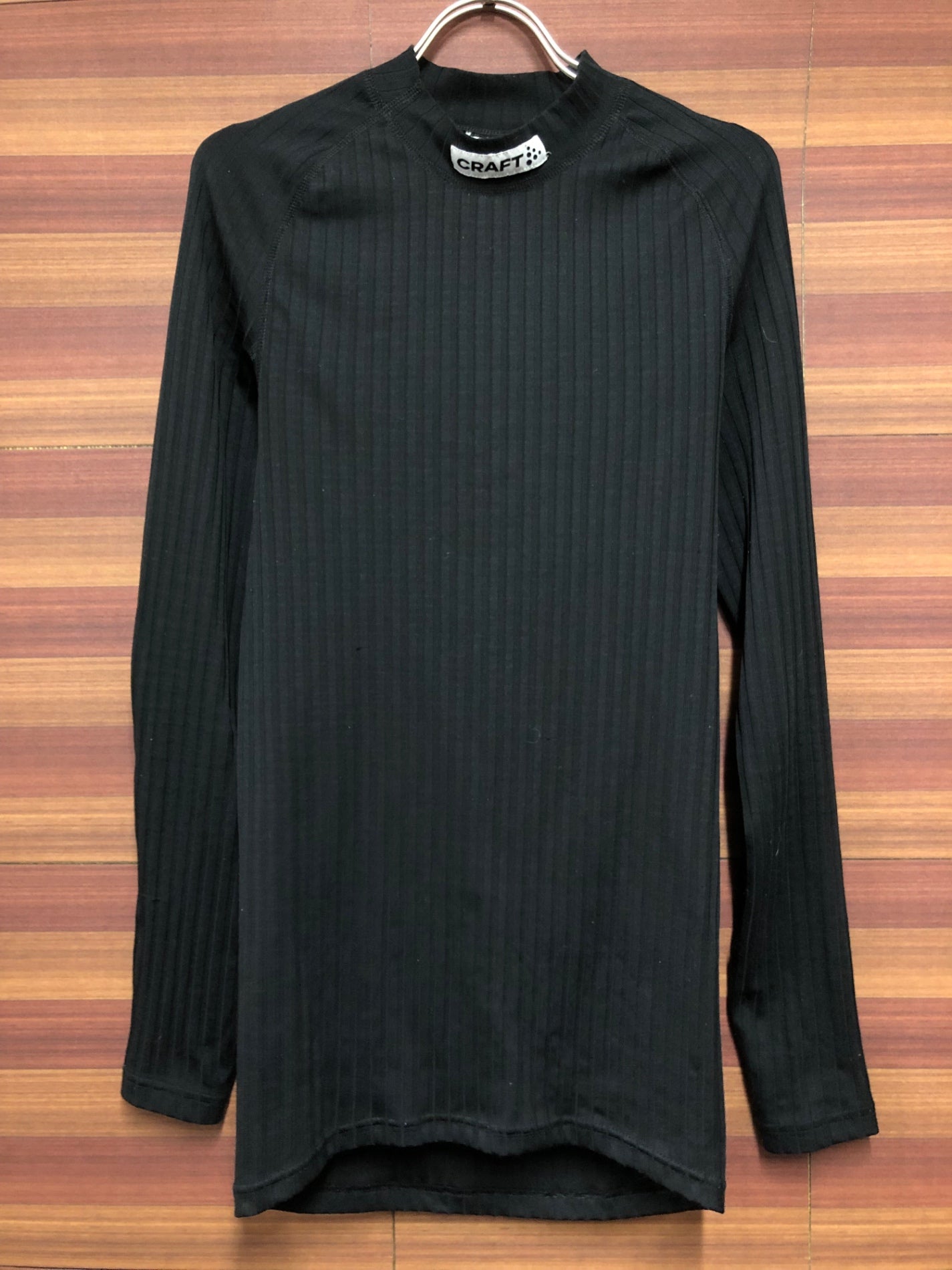 IO436 クラフト CRAFT 長袖 ベースレイヤー 黒 L
