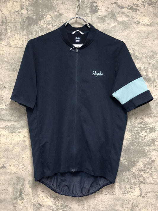 IS672 ラファ RAPHA CLASSIC FLYWEIGHT JERSEY 半袖 サイクルジャージ 黒 M