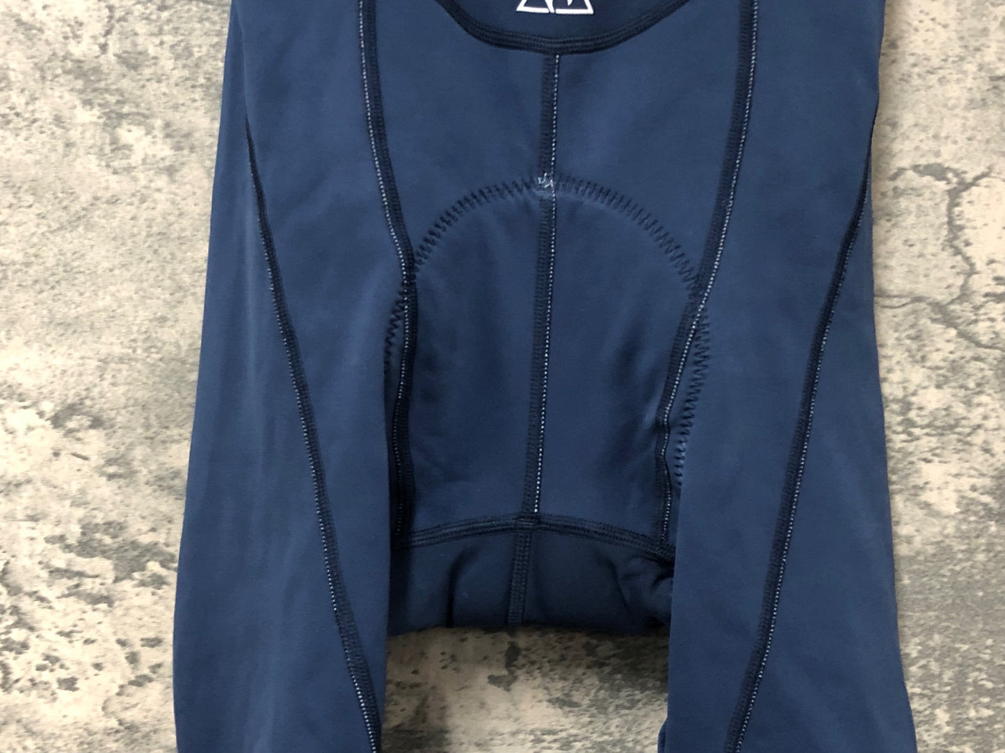 IY719 ルコックスポルティフ le coq sportif ビブタイツ 紺 S 裏起毛