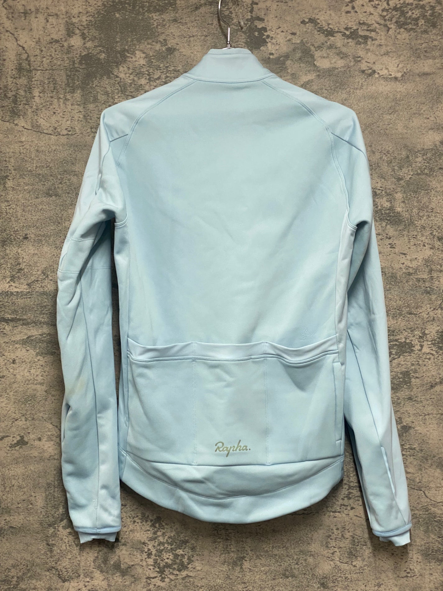 IV516 ラファ Rapha CORE WINTER JACKET 長袖 サイクルジャケット 水色 S 裏起毛