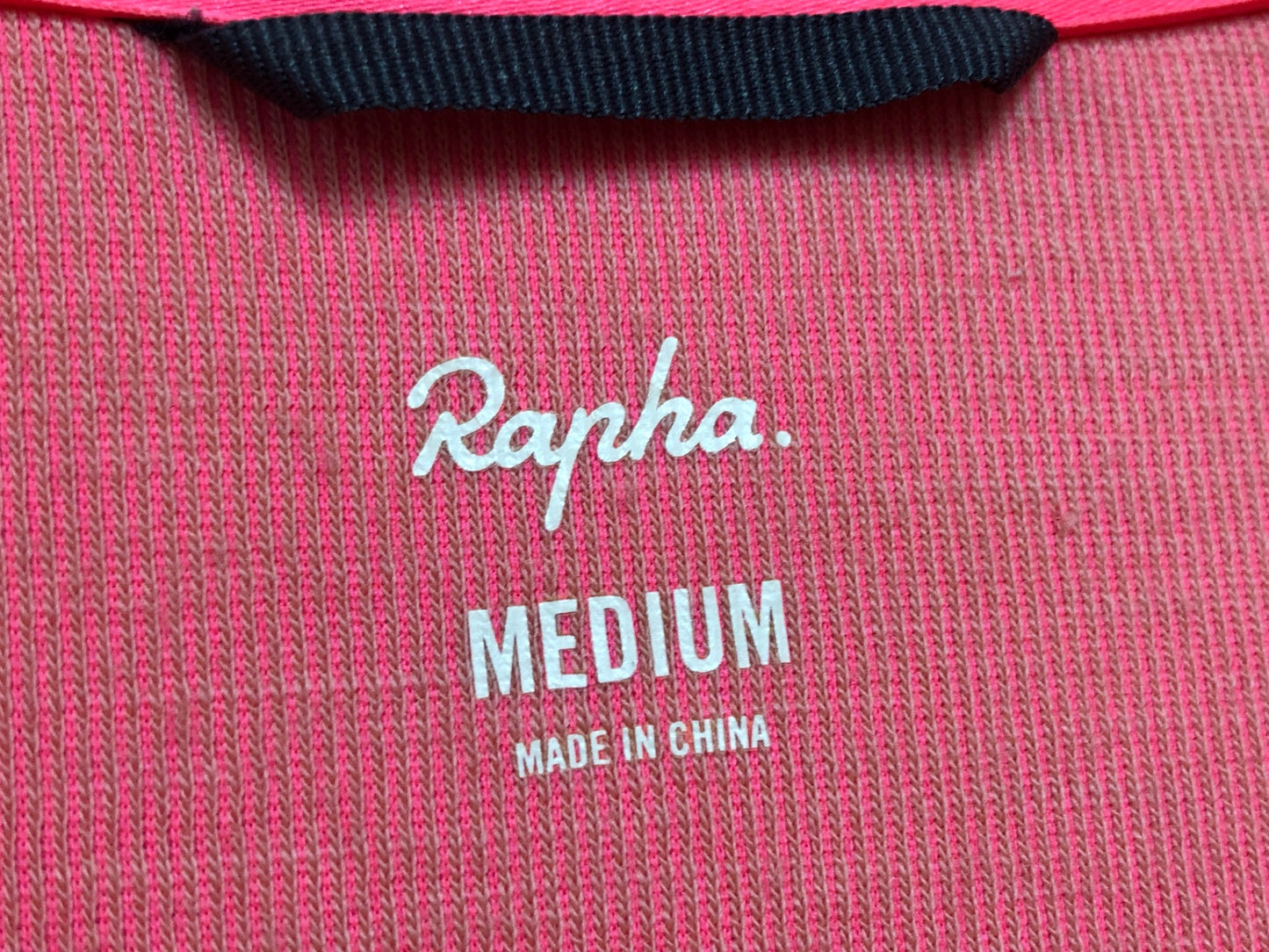 IR104 ラファ Rapha BREVET JERSEY 長袖 サイクルジャージ 裏起毛 ピンク M