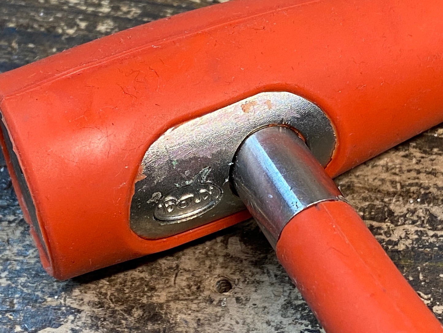 IL035 ノグ knog フランキー Frankie ケーブルロック 赤