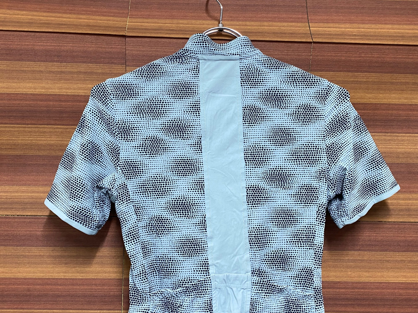 IT312 ラファ Rapha RAPHA + LIBERTY SOUPLESSE JERSEY 半袖 サイクルジャージ グレー 紺 S