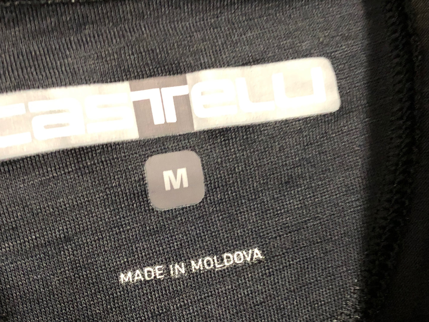 IX737 カステリ CASTELLI 半袖 サイクルジャージ 黒 M