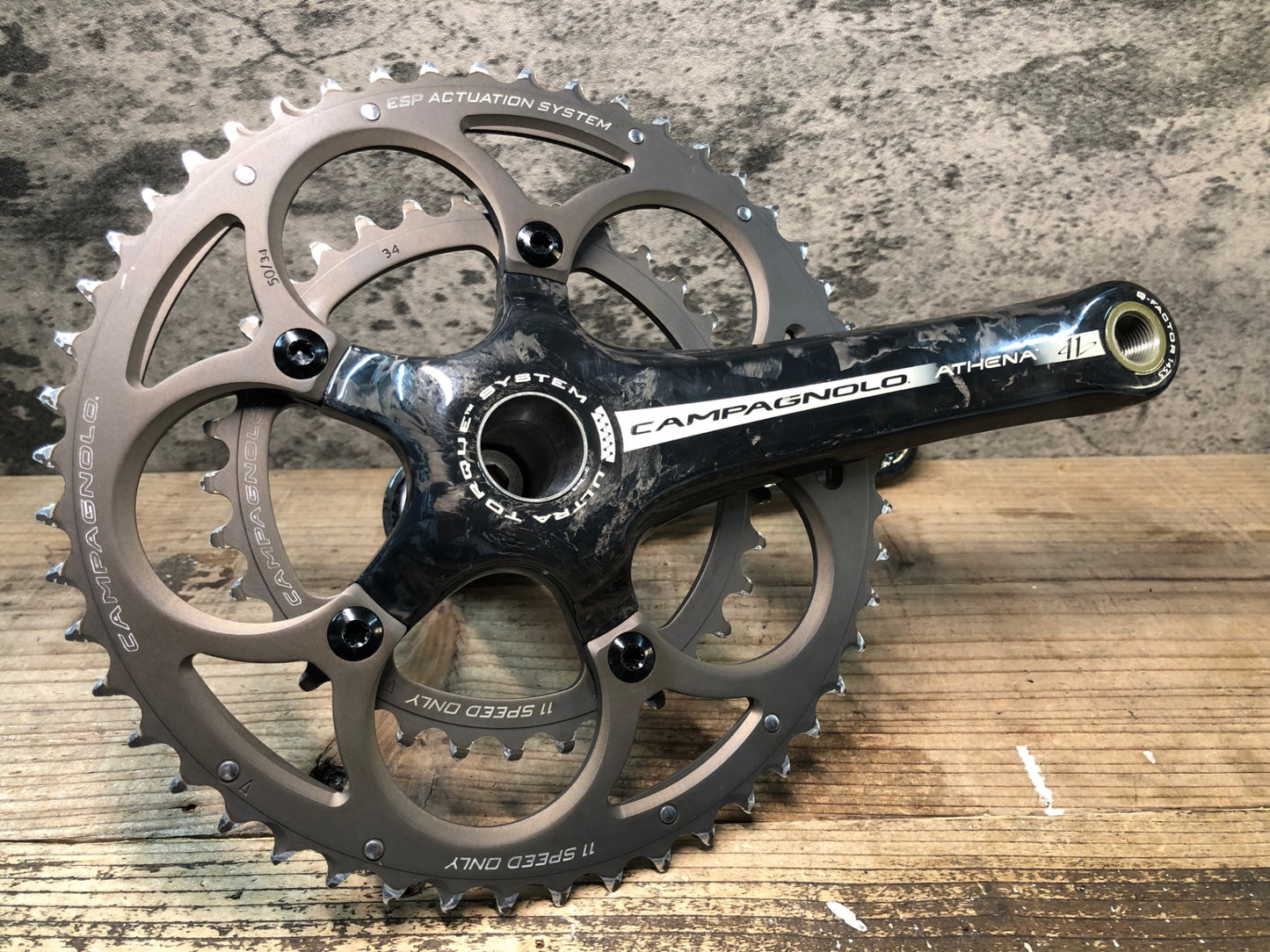 JA780 カンパニョーロ CAMPAGNOLO アテナ ATHENA 11 FC10IAT040C クランクセット 170mm 50/34T ULTRA TORQUE 5H