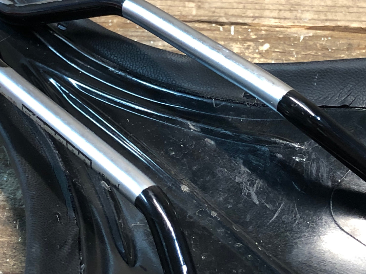 IQ412 チネリ CINELLI スカット SCATTO SADDLE サドル クロモリレール 黒