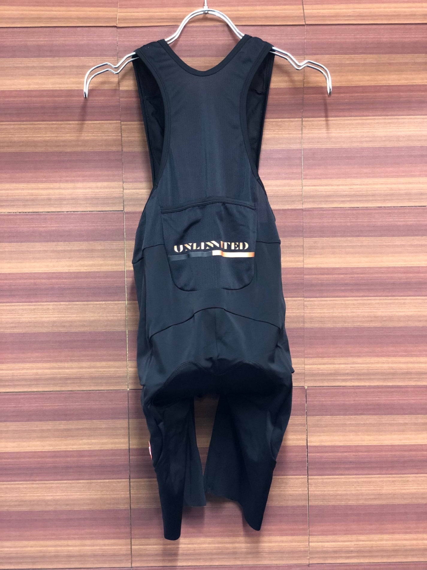 IS807 カステリ CASTELLI Unlimited カーゴ ビブショーツ 黒 M