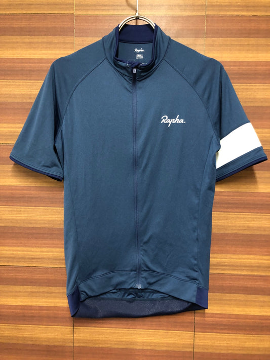 IF920 ラファ Rapha CORE JERSEY 半袖サイクルジャージ 紺 S