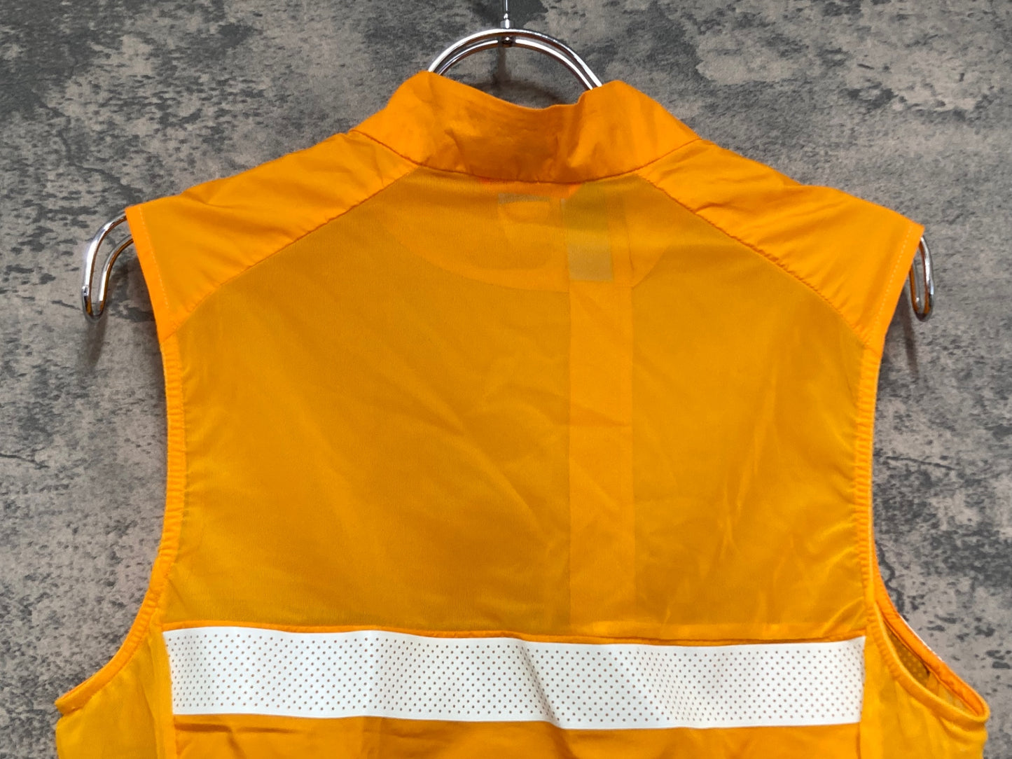 IY121 ラファ Rapha Brevet ジレ サイクルベスト ポケット付き S オレンジ