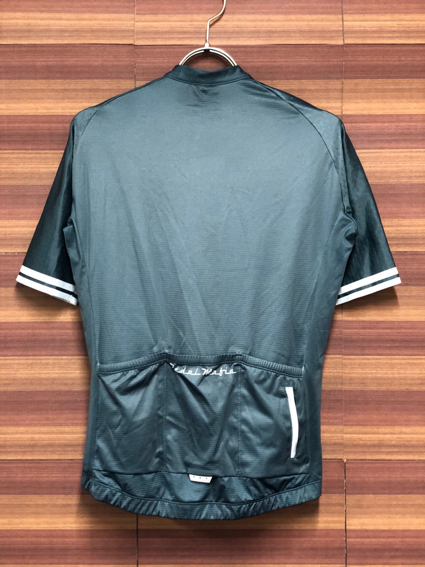 IO303 ペダルマフィア pedalmafia 半袖 サイクルジャージ ターコイズ XS ※小穴
