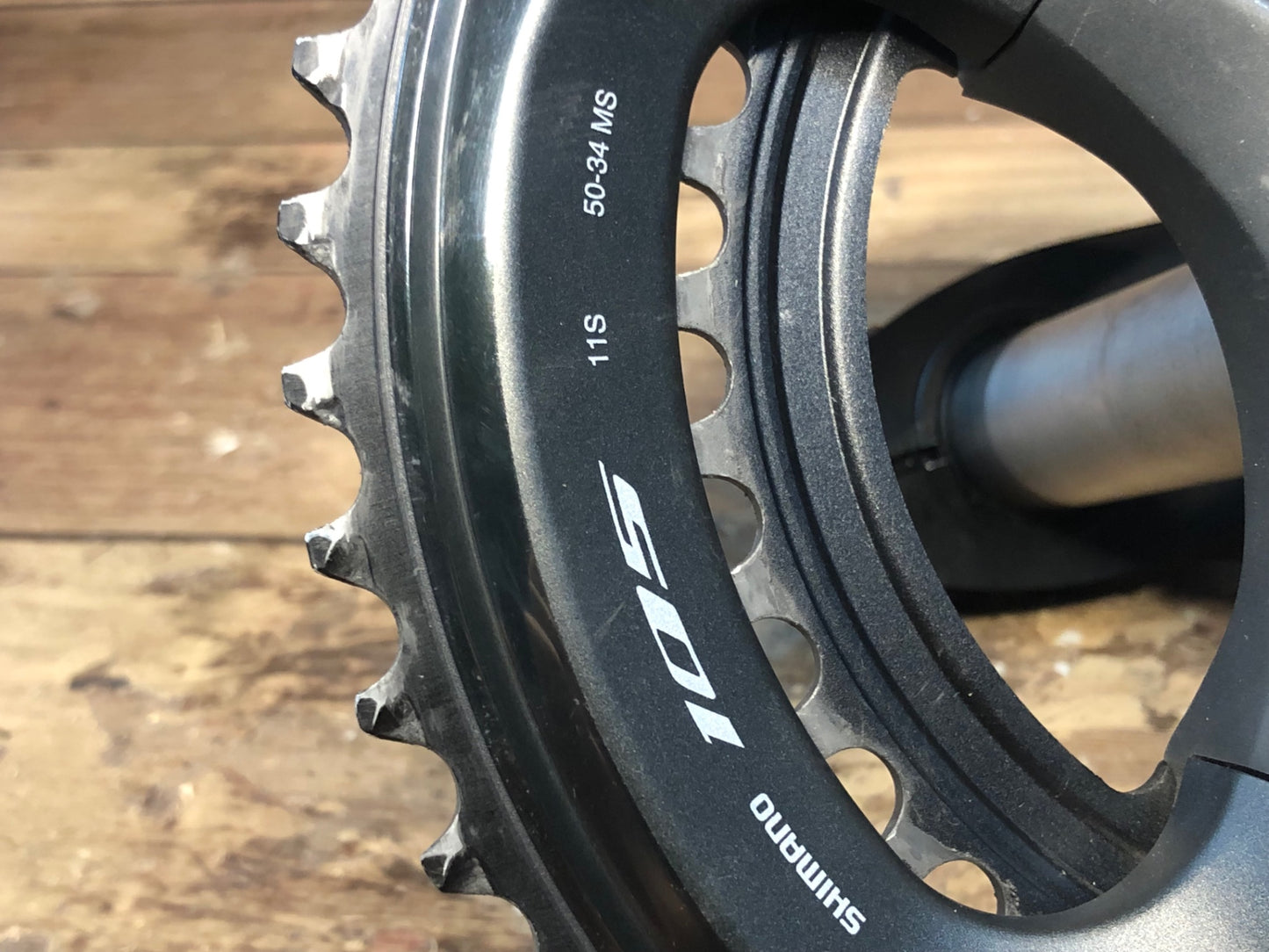 HX438 シマノ SHIMANO 105 FC-R7000 クランクセット 170mm 50/34T