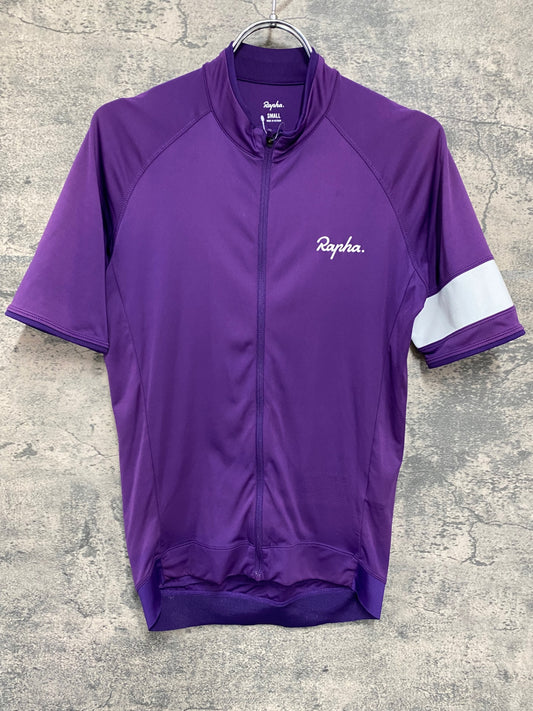 IV510 ラファ Rapha CORE JERSEY 半袖 サイクルジャージ 紫 S