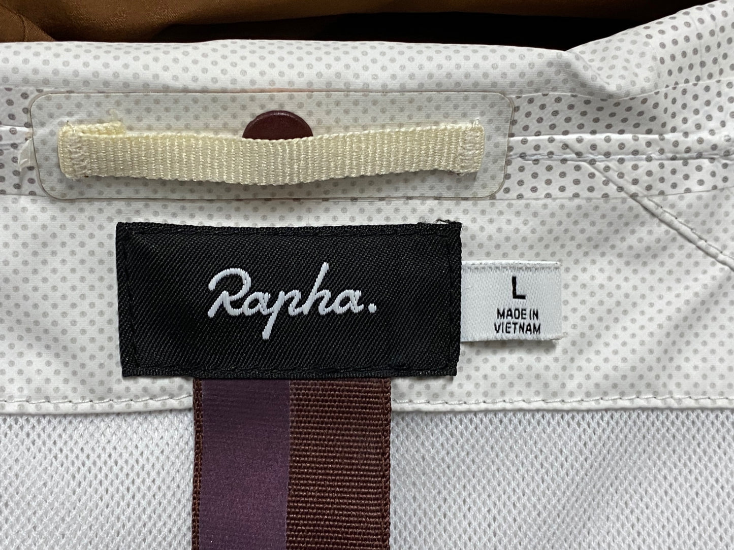 JB126 ラファ Rapha COMMUTER JACKET 長袖 サイクルジャケット 茶 L