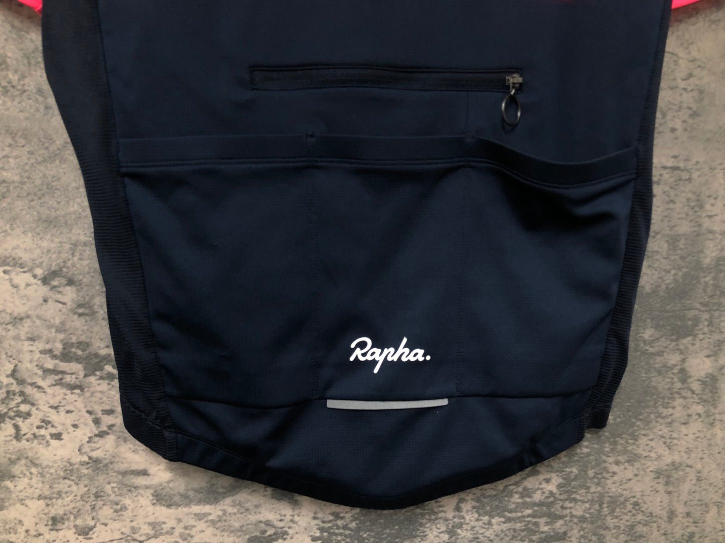 IW269 ラファ Rapha BREVET LIGHTWEIGHT JERSEY 半袖 サイクルジャージ 紺 S