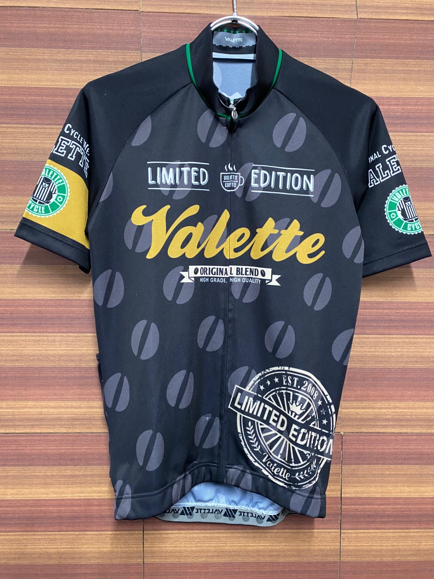 IL800 バレット VALETTE 半袖サイクルジャージ 黒 L ほつれ