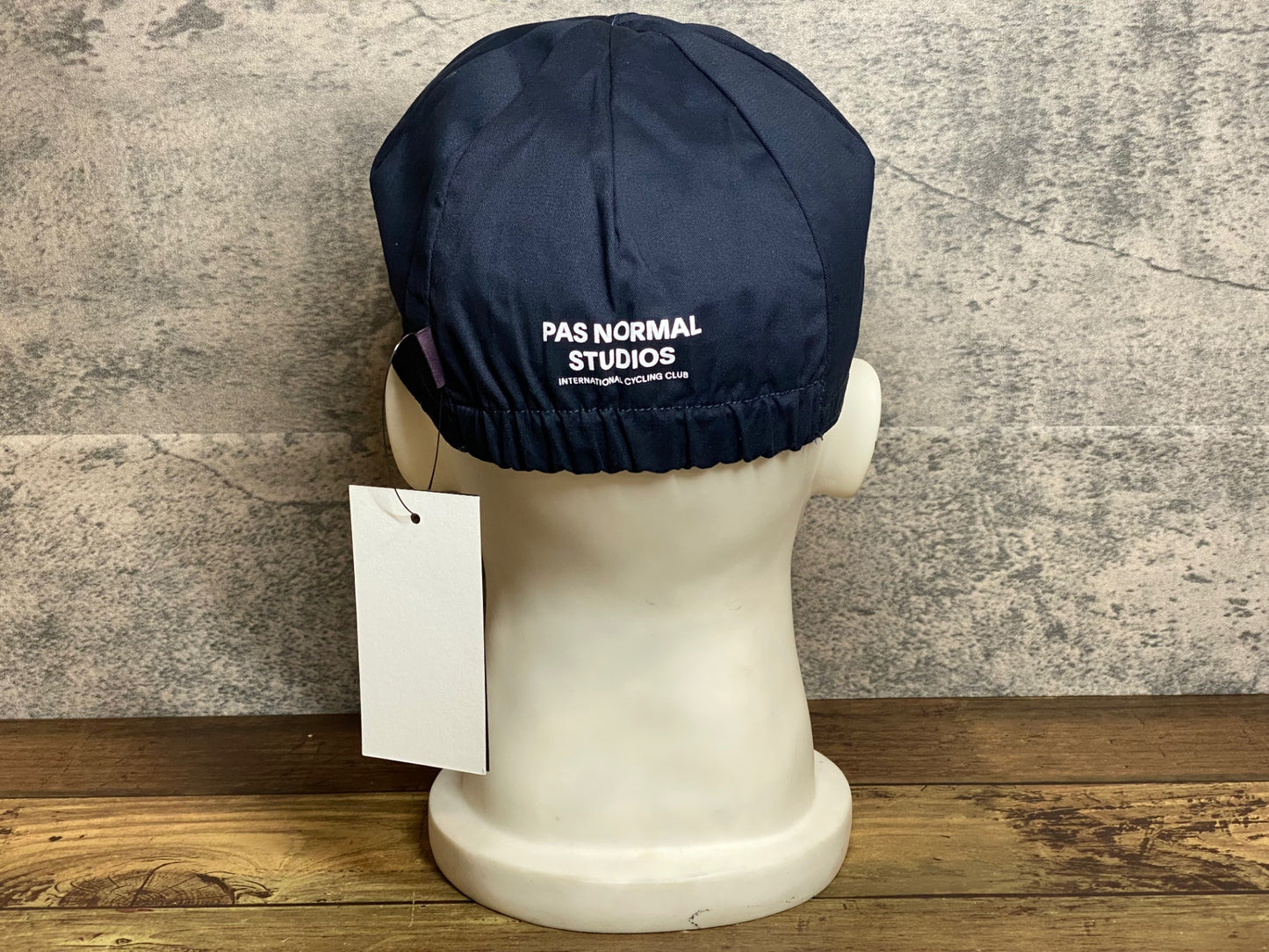 JD366 パスノーマルスタジオ PAS NORMAL LOGO CAP サイクルキャップ 濃紺 ワンサイズ