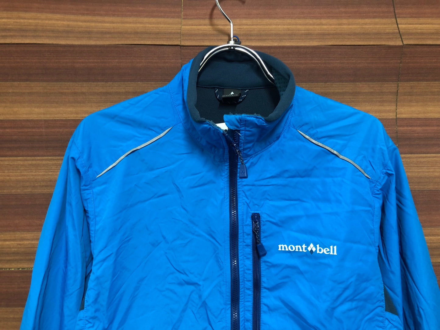 IP108 モンベル mont-bell 長袖 サイクルジャケット 水色 M