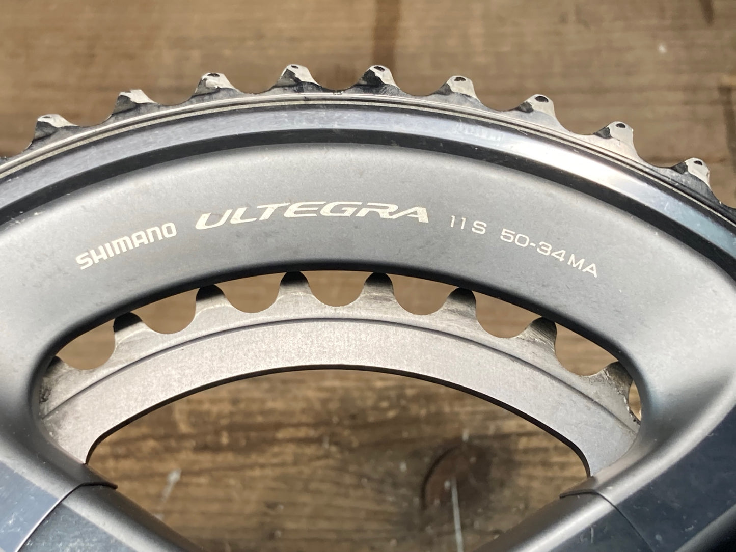 IY959 シマノ SHIMANO アルテグラ ULTEGRA FC-6800 クランクセット 170mm 50/34T