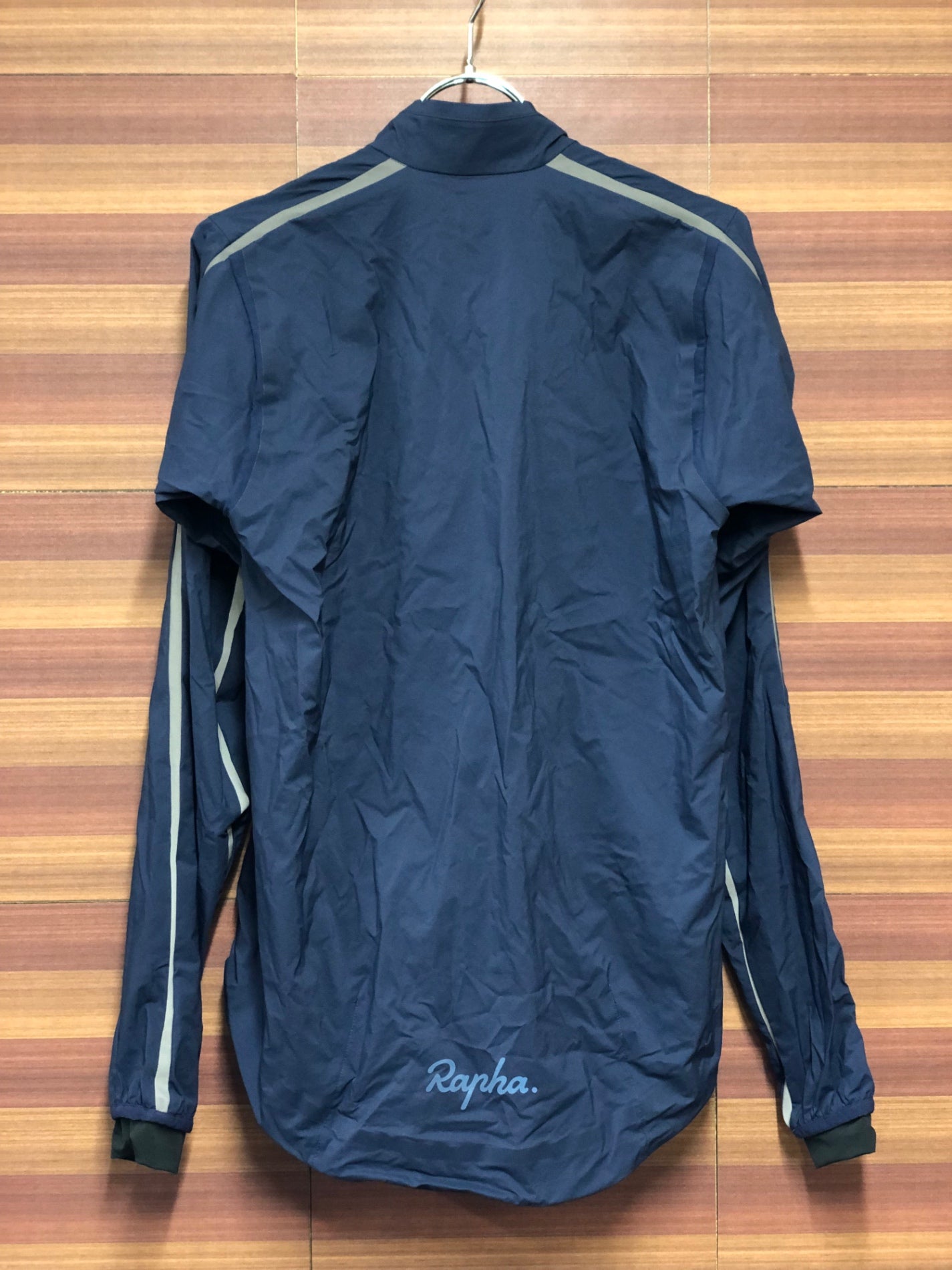 IK399 ラファ Rapha CLASSIC WIND JACKET Ⅱ 防風 サイクルジャケット ネイビー S