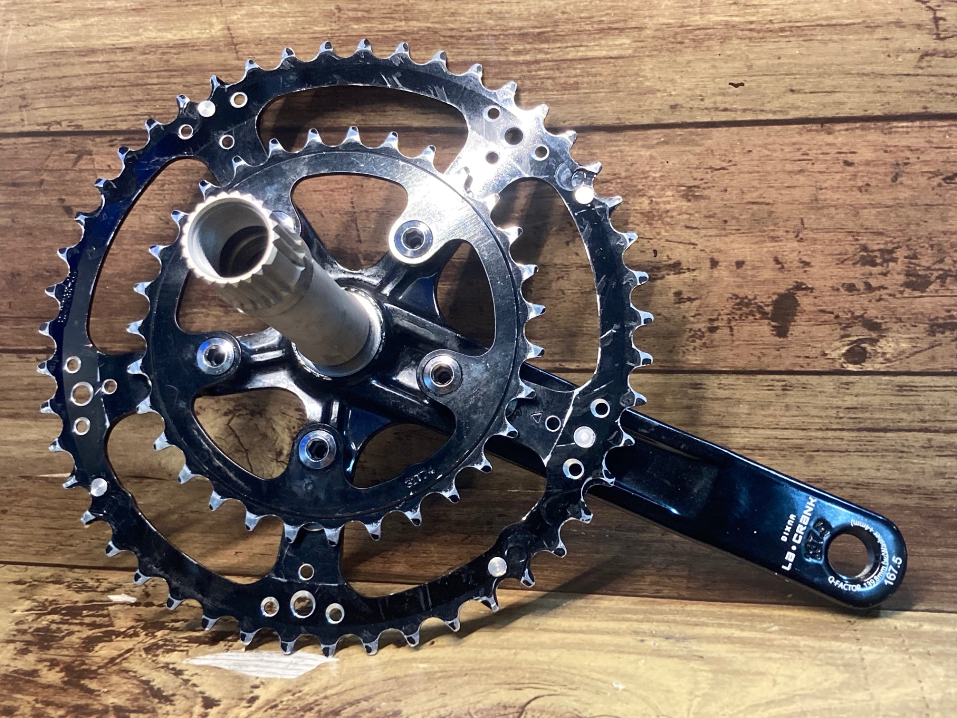 スギノEXP110-601D SUGINO SUGINO STORE / EXP110-601D SILVER W/BB-EXP30 STEEL