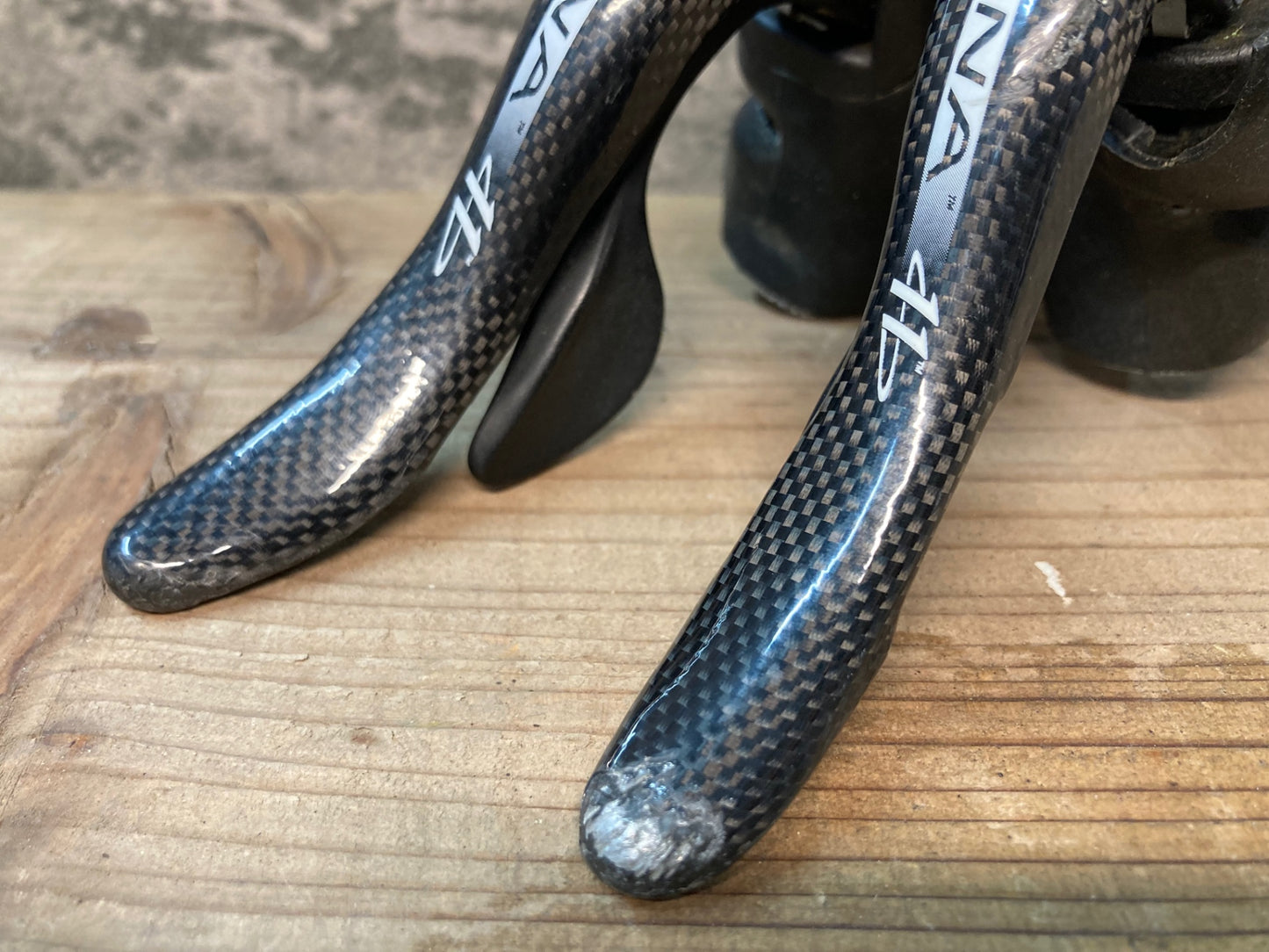 IO597 カンパニョーロ Campagnolo アテナ ATHENA エルゴパワー 2x11S ※ブラケットカバー破れ