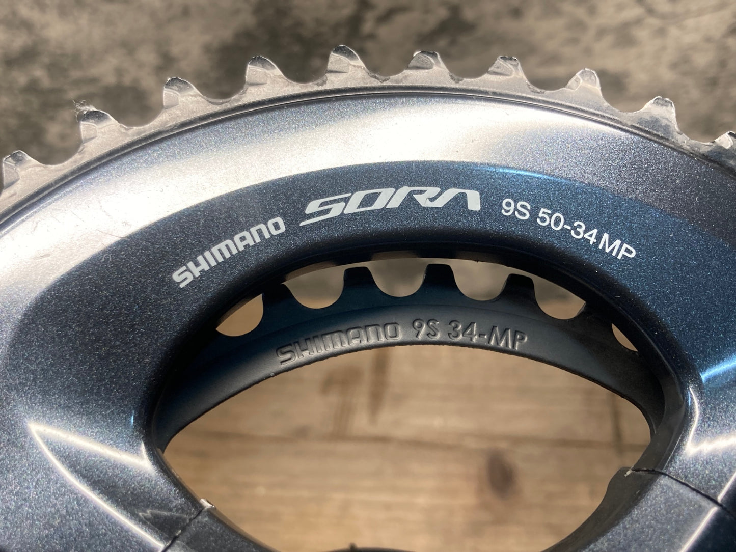 II883 シマノ SHIMANO ソラ SORA FC-R3000 クランクセット 50/34T 170mm ※クランクボルト欠品