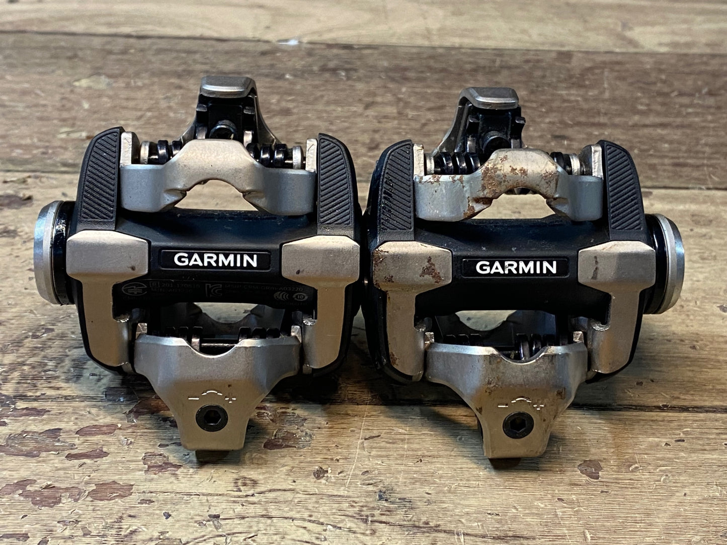 IH955 ガーミン GARMIN ラリー RALLY XC200 パワーメーター ビンディングペダル ※シャフト欠品