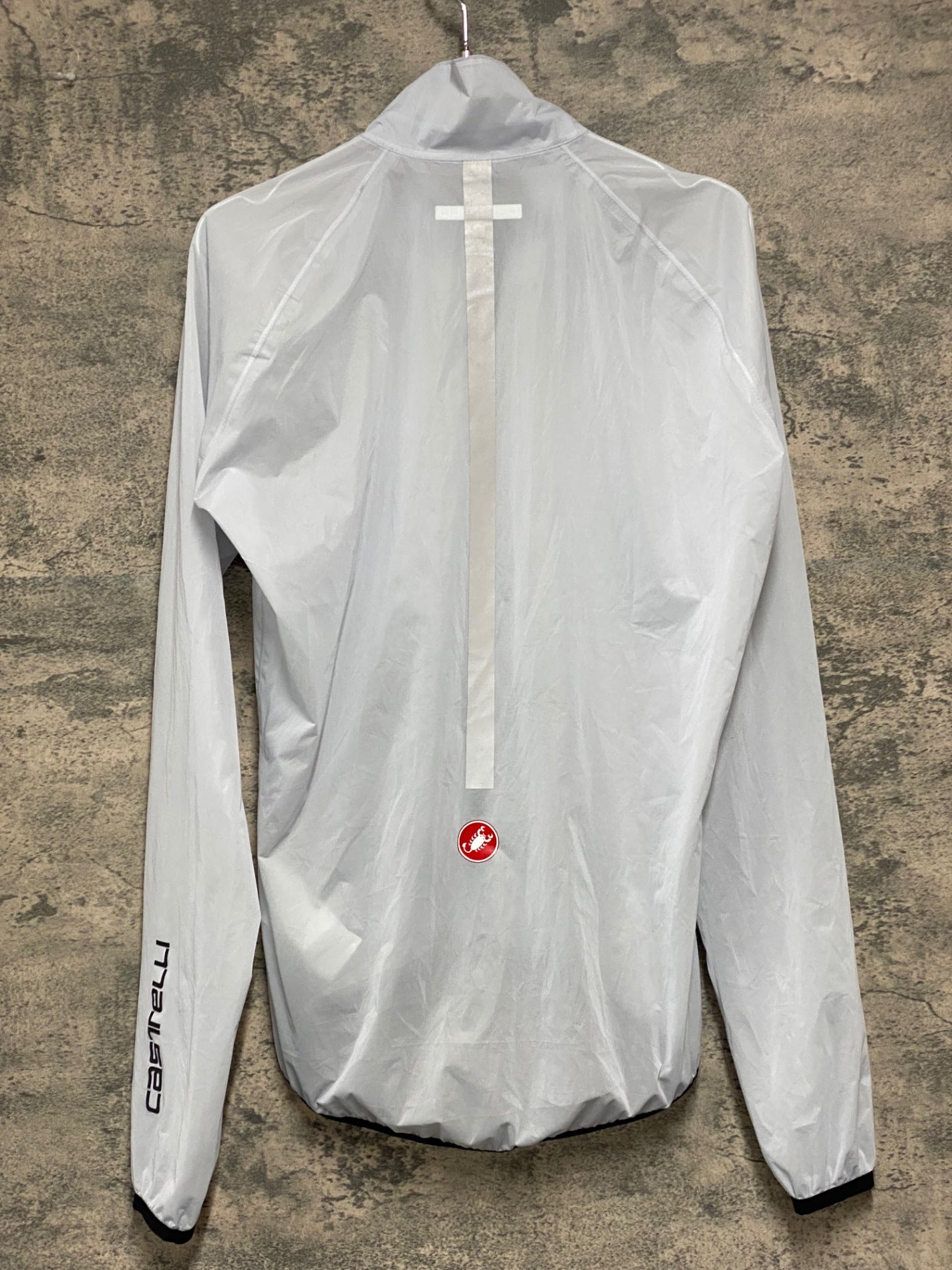JB680 カステリ Castelli ウィンドブレイカー 白 S