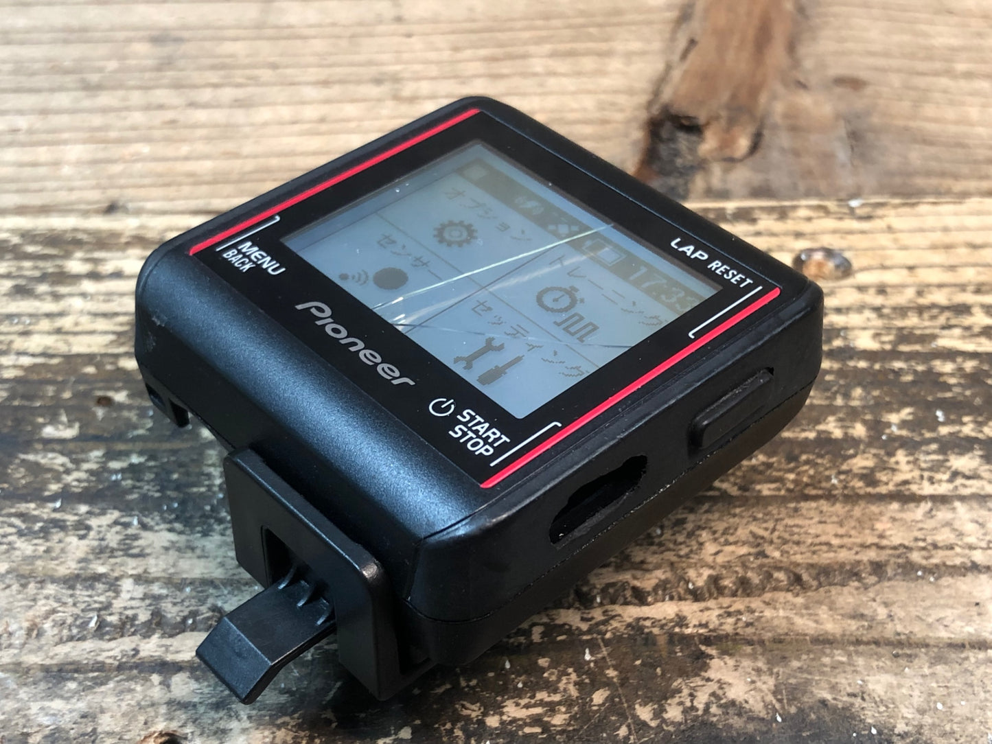 IF177 パイオニア Pioneer SGX-CA500 サイクルコンピューター ペダリングモニター ※ボタン破損、画面傷のためジャンク