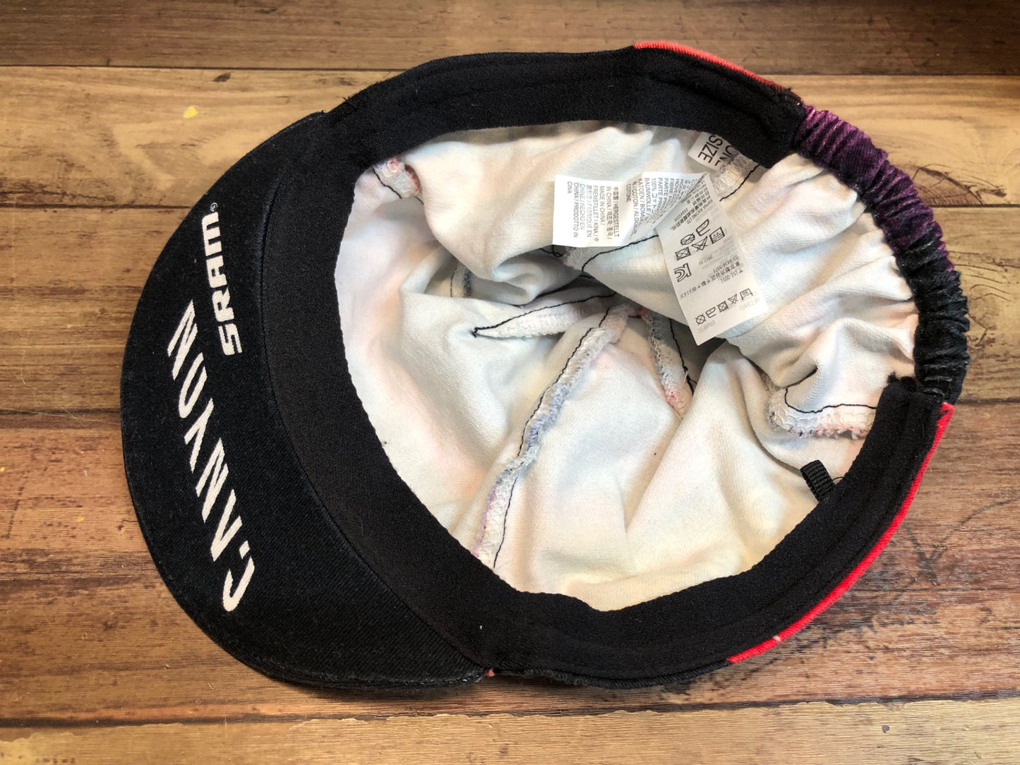 IJ975 ラファ Rapha 2018 CANYON SRAM CAP サイクルキャップ ワンサイズ