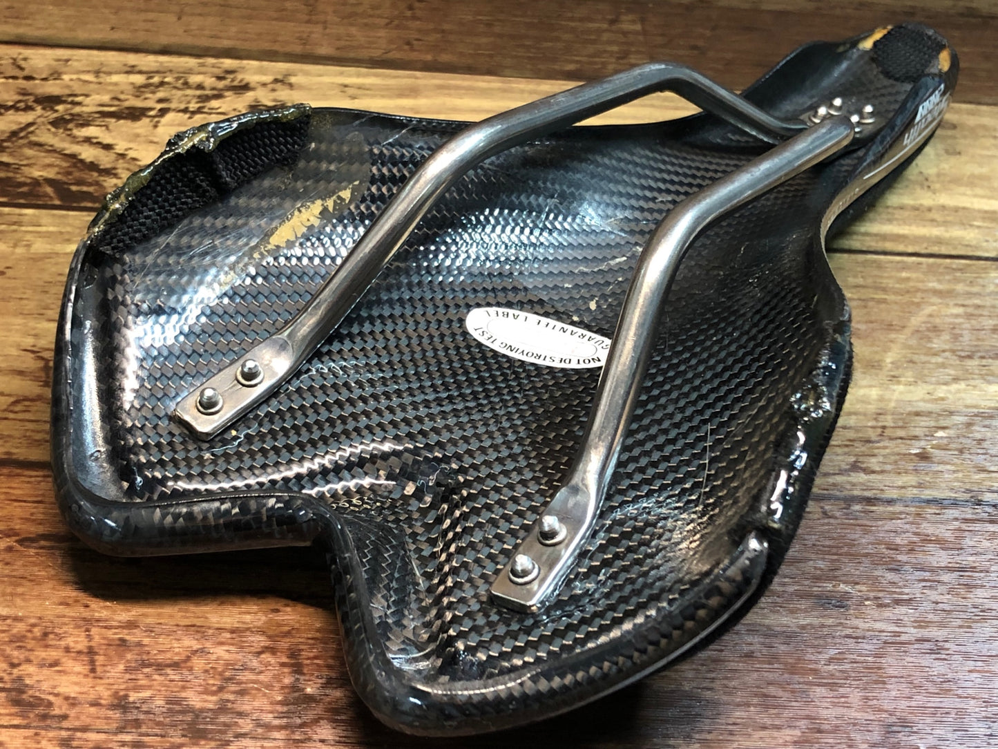 IM958 ジピエンメ GIPIEMME ステルス STEALTH 2000 サドル カーボンレール 黒