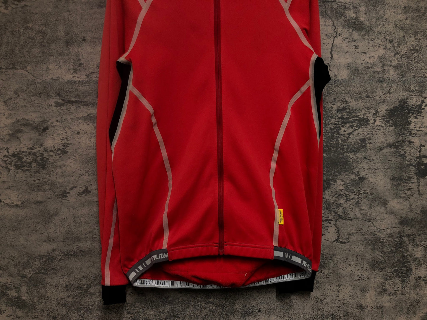 IW548 パールイズミ PEARL iZUMi 長袖 サイクルジャケット 赤 L 裏起毛 THERMODRESS NEO