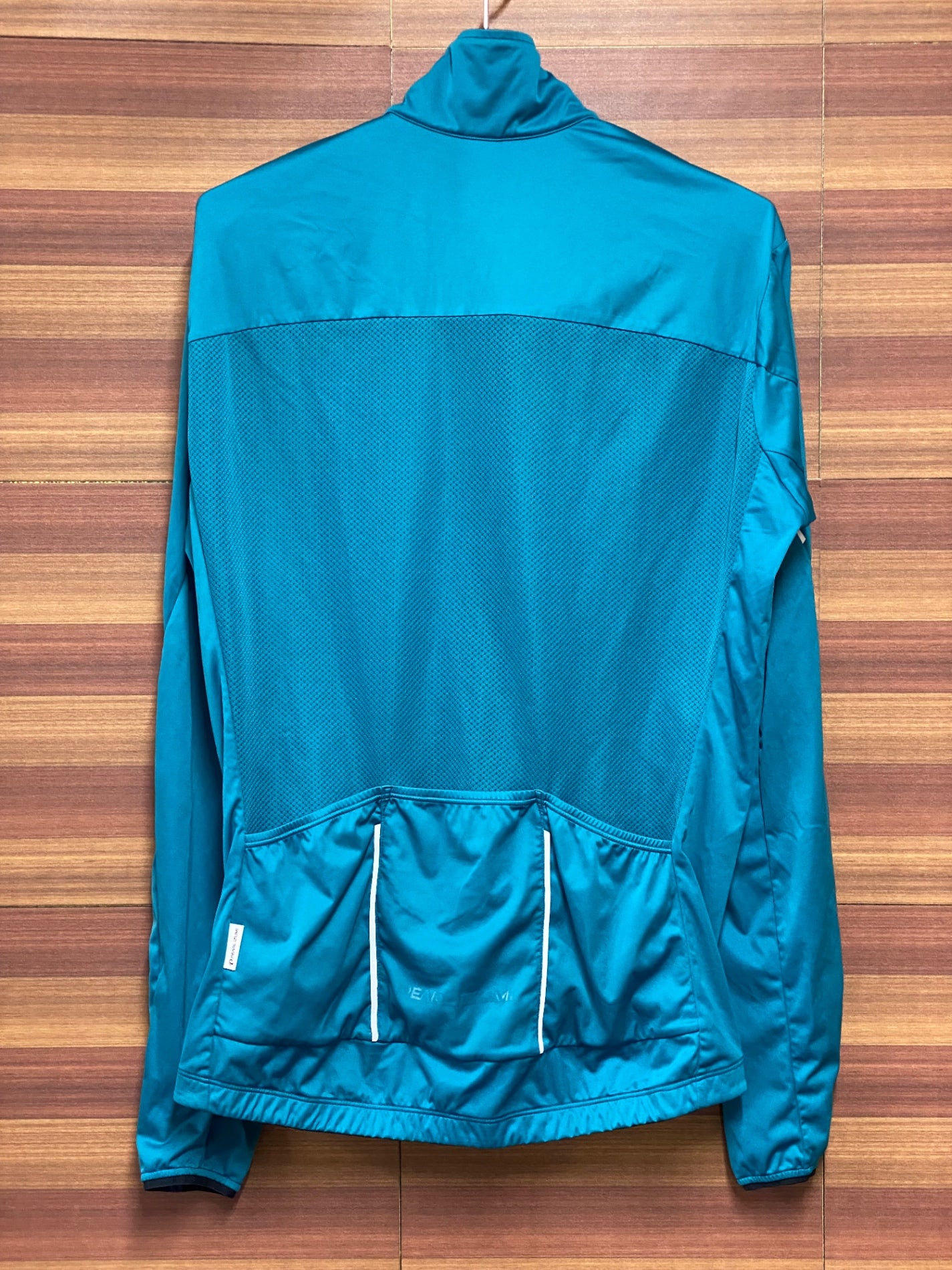 IK062 パールイズミ PEARL iZUMi 長袖 ウィンドブレーカー ターコイズ L MEN'S