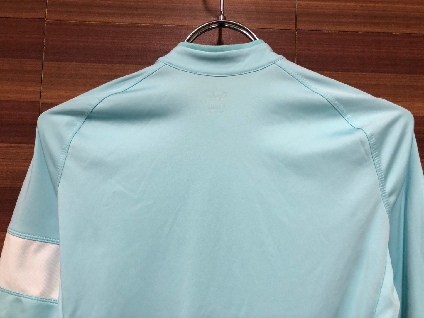 IH412 ラファ Rapha WOMEN'S CORE LONG SLEEVE JERSEY 長袖サイクルジャージ 水色 XS 裏起毛