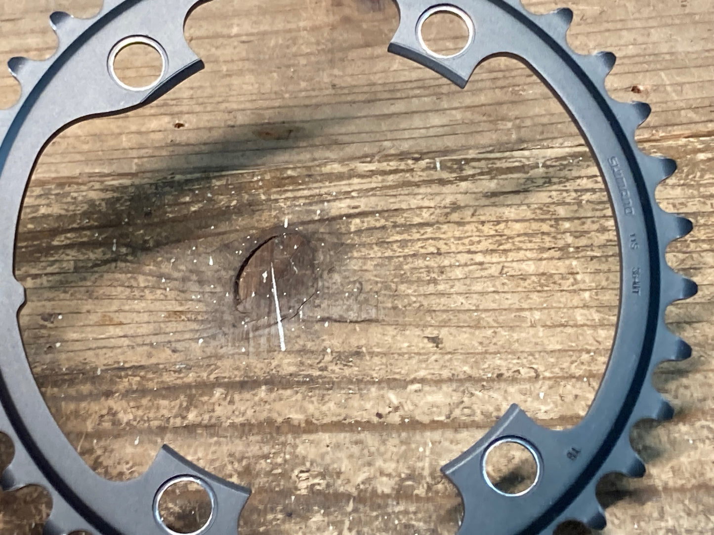 IT791 シマノ SHIMANO アルテグラ ULTEGRA FC-R8000 チェーンリング 52/36T ※接着不良の疑いありジャンク