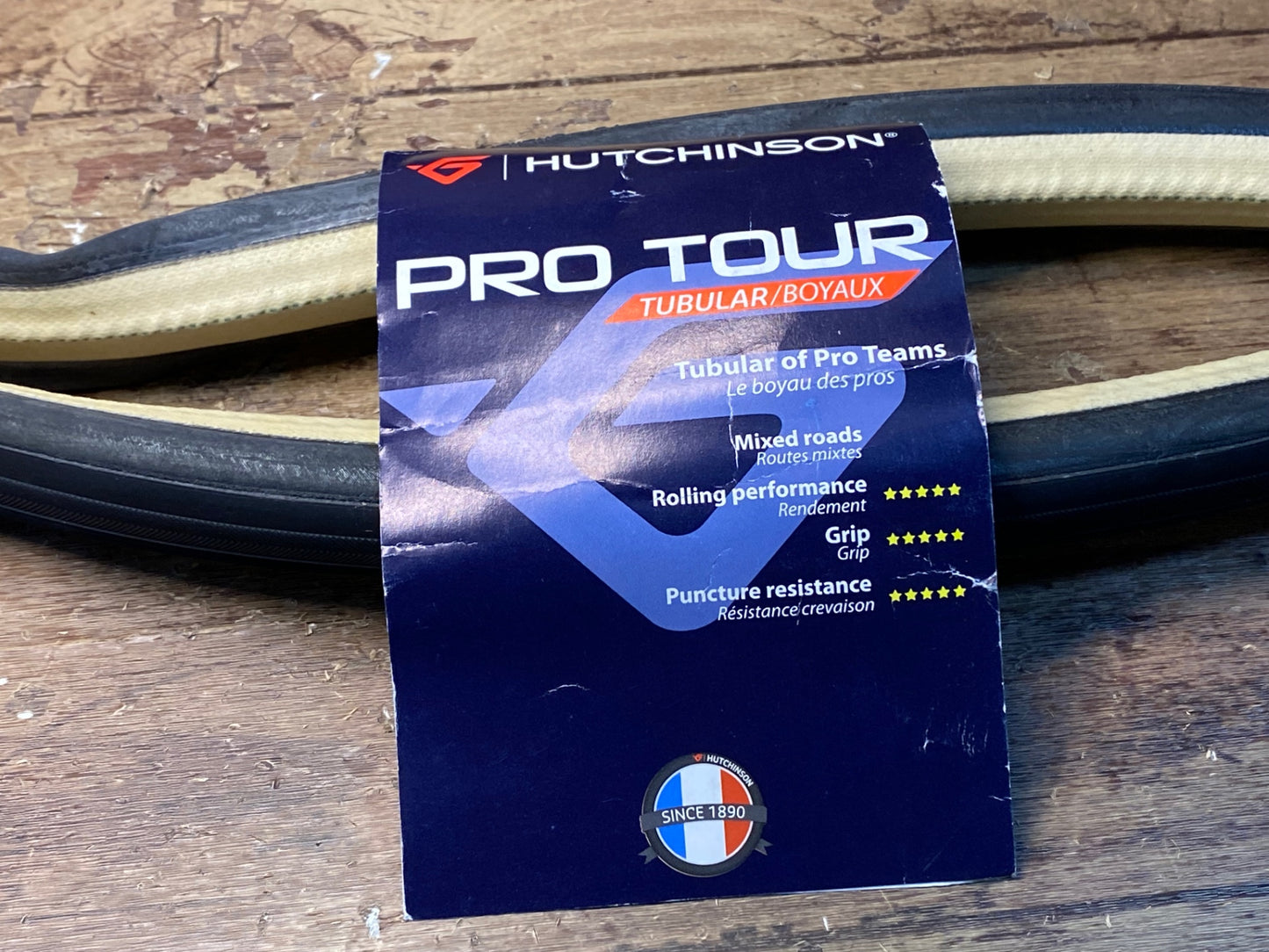 HU879 ハッチンソン HUTCHINSON プロツアー PRO TOUR チューブラータイヤ 25C