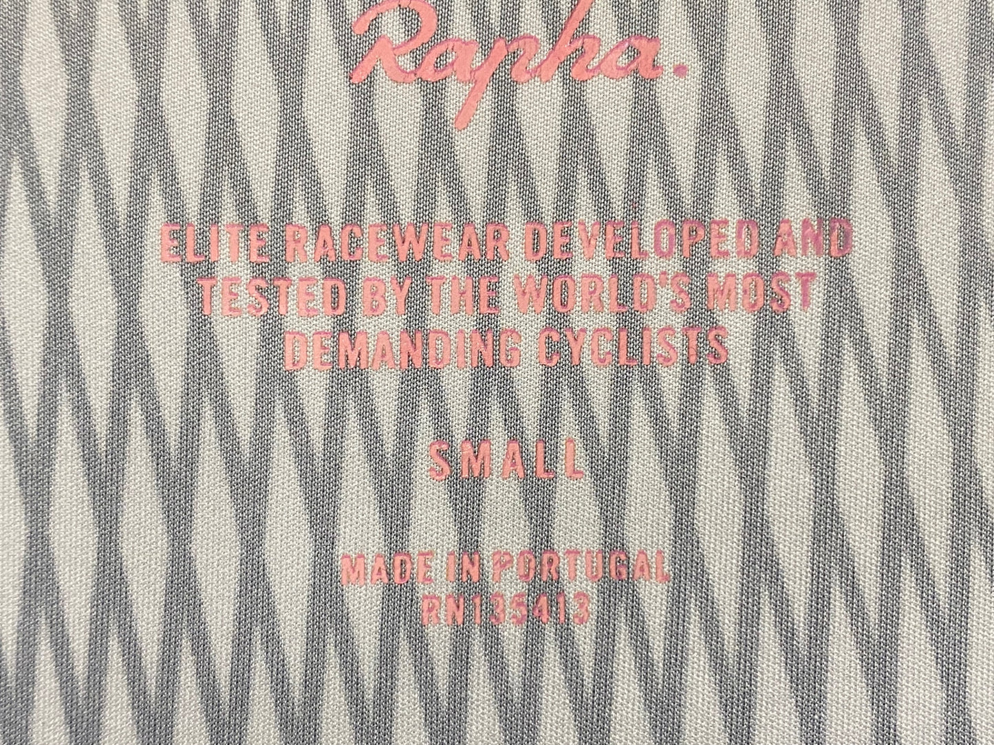 IZ163 ラファ Rapha PRO TEAM FLY WEIGHT JERSEY 半袖 サイクルジャージ 白 黒 S