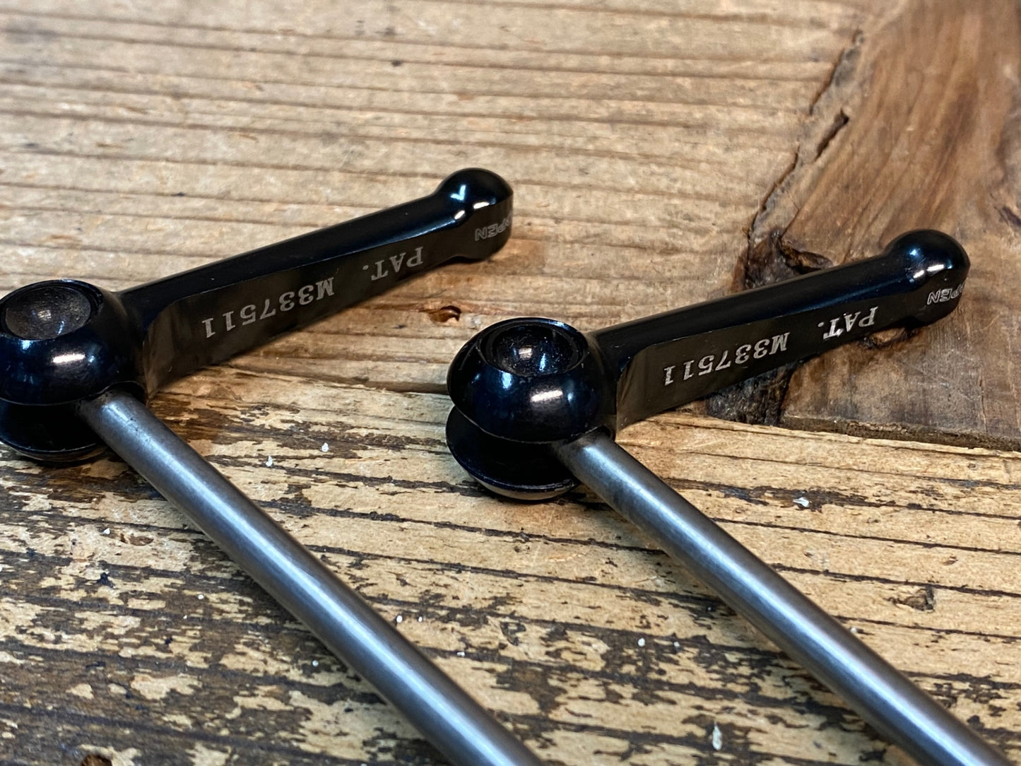 IP314 KCNC クイックリリース スキュワー 前後セット 100mm 130mm チタンシャフト