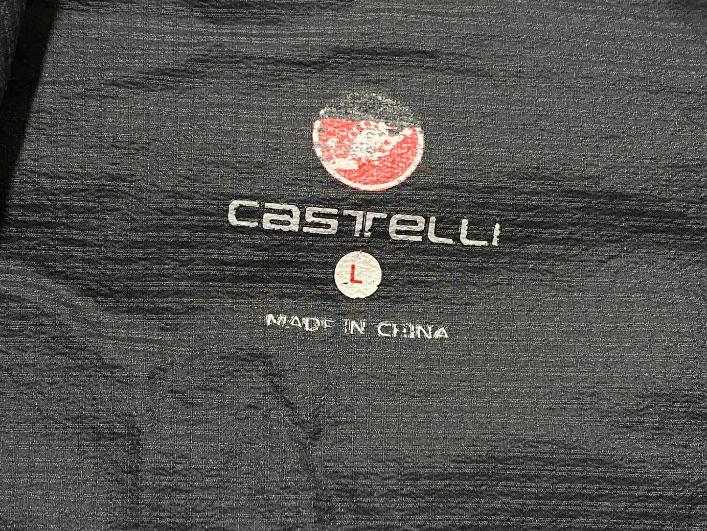IW520 カステリ CASTELLI ジレ サイクルベスト グレー L