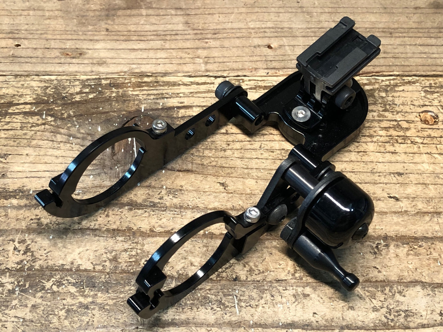 JA950 レックマウント REC-MOUNTS サイクルコンピューター マウント 両持ち Φ31.8 アダプター付