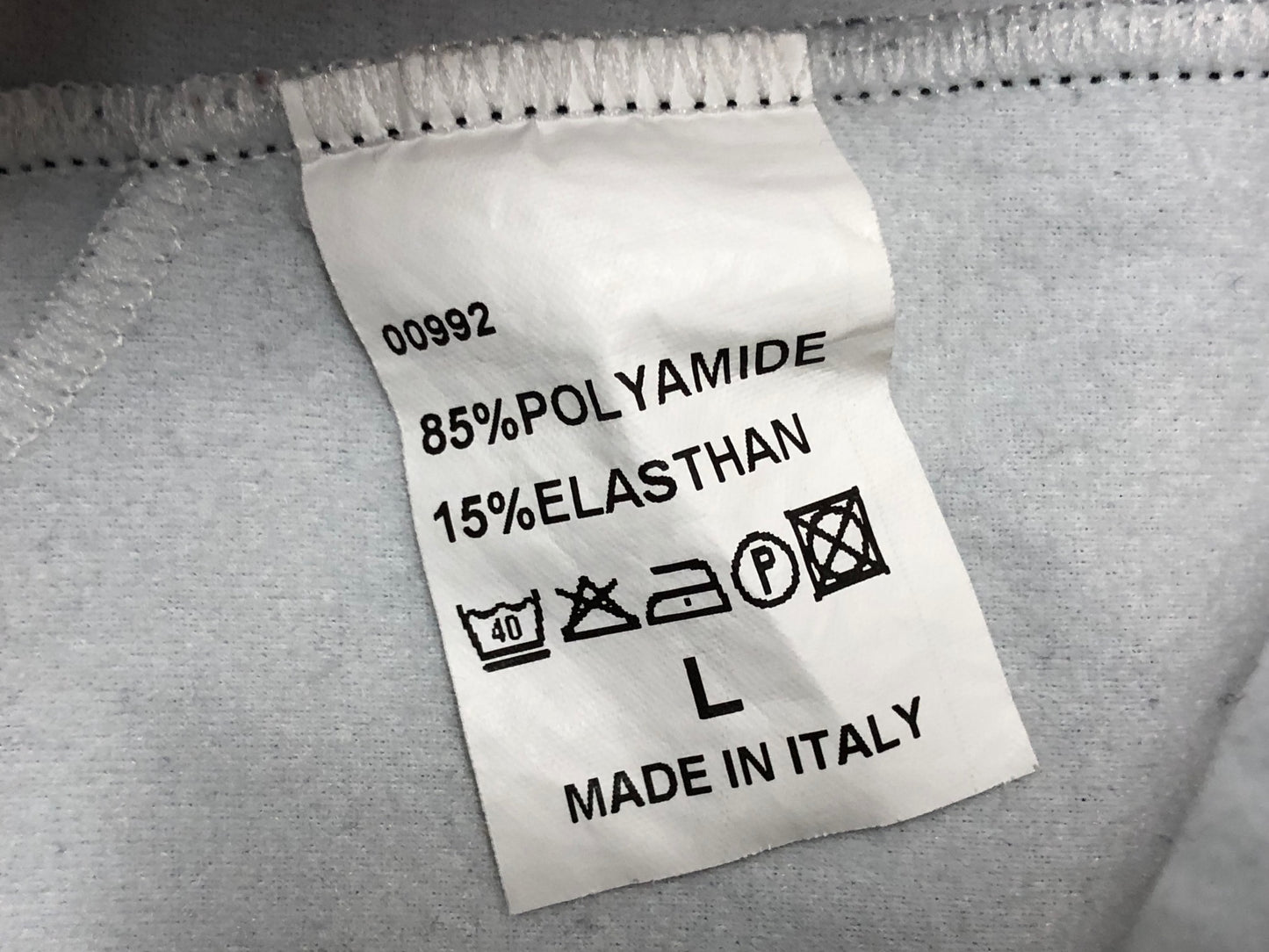 IP092 ジェッセージ GSG 長袖 サイクルジャージ 黒 L 裏起毛